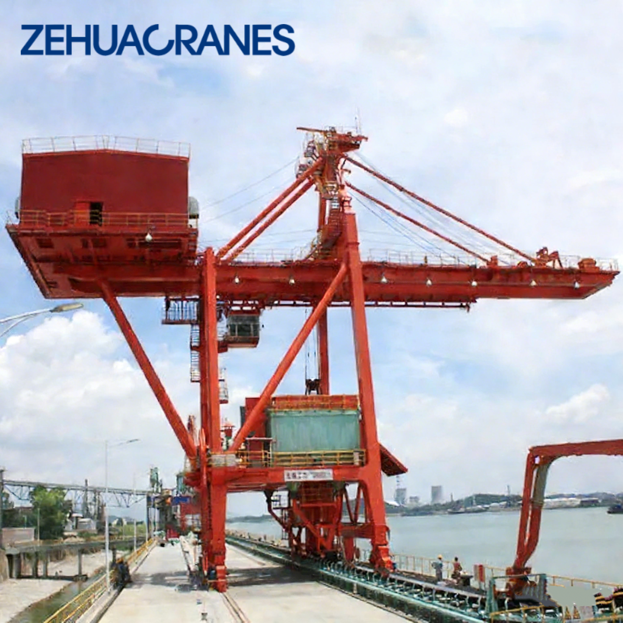 Automated STS Container Crane for Intelligent Port Loading Operations