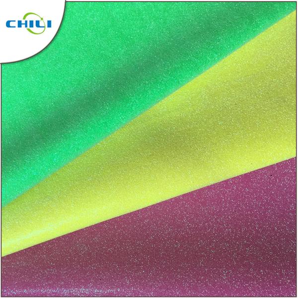 Garment Glitter Effect Wallpaper Fashionable Customized Color Anti Bacteria