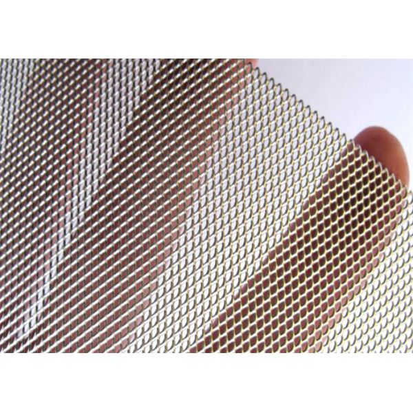 18mm Mesh Size Expanded Metal Sheet Copper Long Lasting Precision Engineered