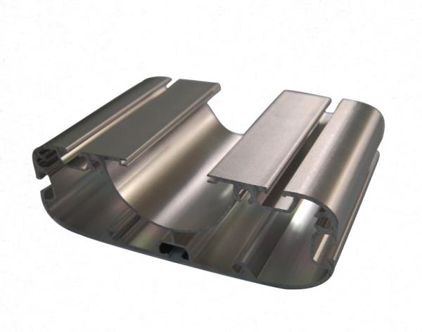Wall Anodizing Curved Aluminium Profile Heat Insulation Attractive Looking