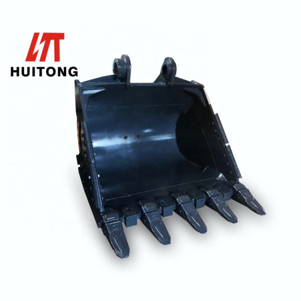 High Strength Excavator Rock Bucket , Excavator Digging Bucket National Standard