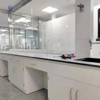 Plancher debout, banc de laboratoire, meubles de laboratoire, bancs muraux