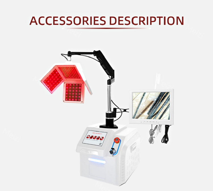 Рост волос/луковица волоса Pdt привели красоту лазера диода машины терапией вертикальную