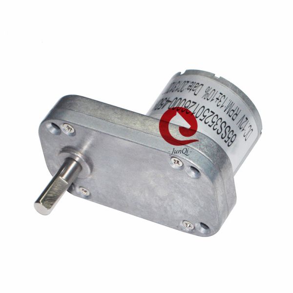 JQM-65SS3525 moteur de vitesse de réducteur du diamètre 65mm 12V 10RPM pour la machine à sous d'Applicance de maison de Disposer de déchets