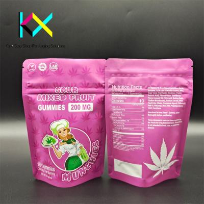 Moisture Resistant Flexo Printed Pouches Child Proof Recyclable