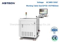 Plateforme de travail simple / double alimentation manuelle mini hors ligne PCBA routeur machine feuille de métal