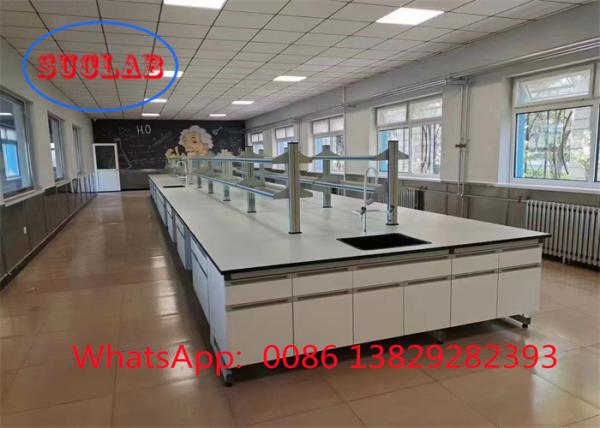 Chemical-resistant Chemistry Lab Workbench Laboratory Workstations Excellent Customer Service and Assembly