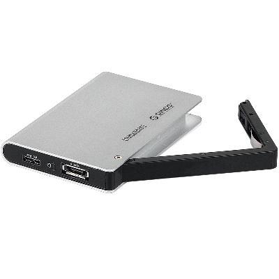 ORICO 2598SUS3 USB 3.0 & eSATA Hard Drive Enclosure for 2.5-Inch SATA 9.5mm & 12.5mm HDD and SSD