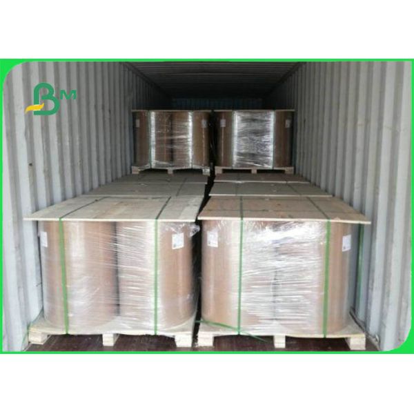 100% безопасный естественный бамбуковый Kraft бумажное 40gsm 50gsm для пакетов еды