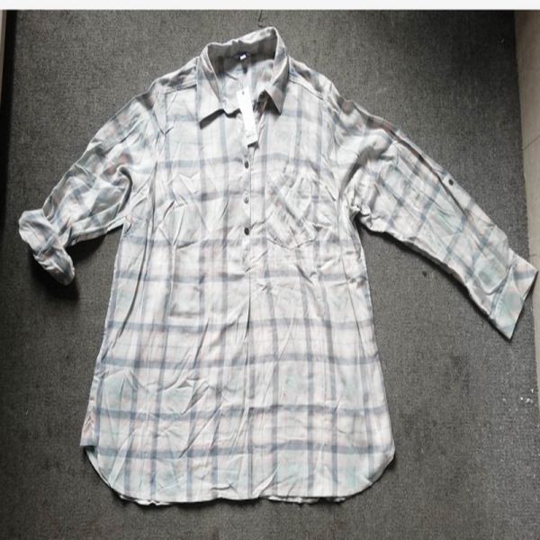 SONOMA Womens Plus Size Buffalo Plaid Shirt 60% Cotton 40% Polyester
