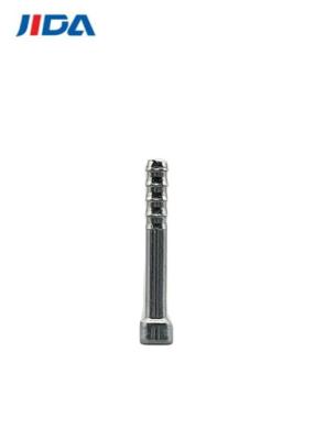 C1008 Blue White Zinc Stepped Dowel Pins Cylindrical Head