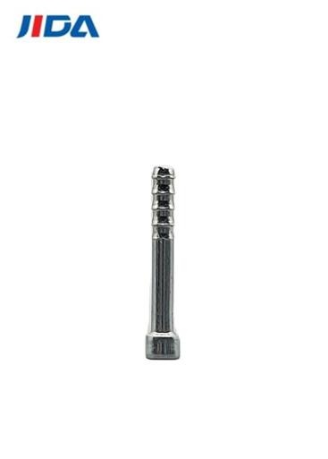 C1008 Blue White Zinc Stepped Dowel Pins Cylindrical Head