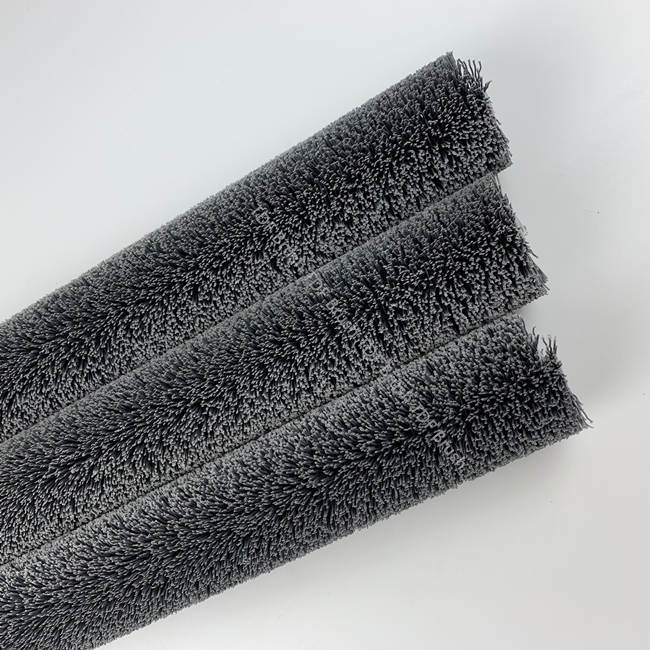 Abrasive Filament Brush Roller Gray Nylon SiC For Metal Deburring And Polishing