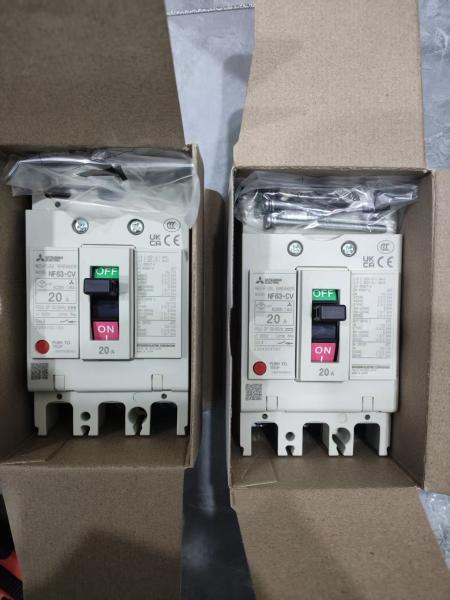 Mitsubishi Electric ⁠NF63-CV Molded Case Circuit Breaker 254751 3P 400V 63A