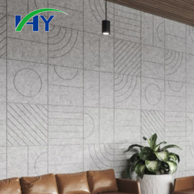 Acoustic Wall Panel Commercial Grade Sound Absorption PET Panels