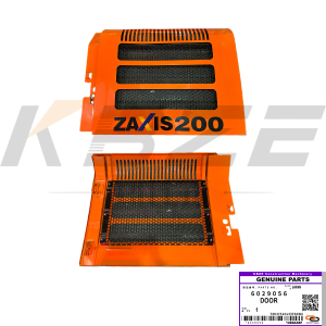 HITACHI 6029056 LH RADIATOR SIDE DOOR FOR ZX200-5G ZX210-5G ZX240-5G ZX250-5G ZX280-5G