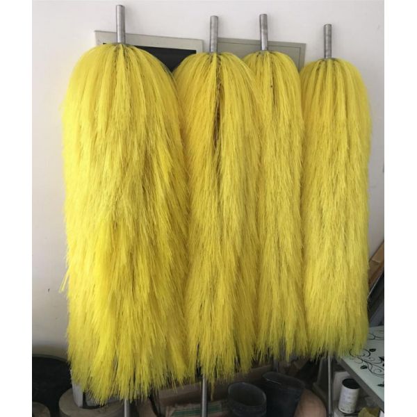 Щетка чистки усовика шоссе тележки строительной площадки провода нейлона очищая