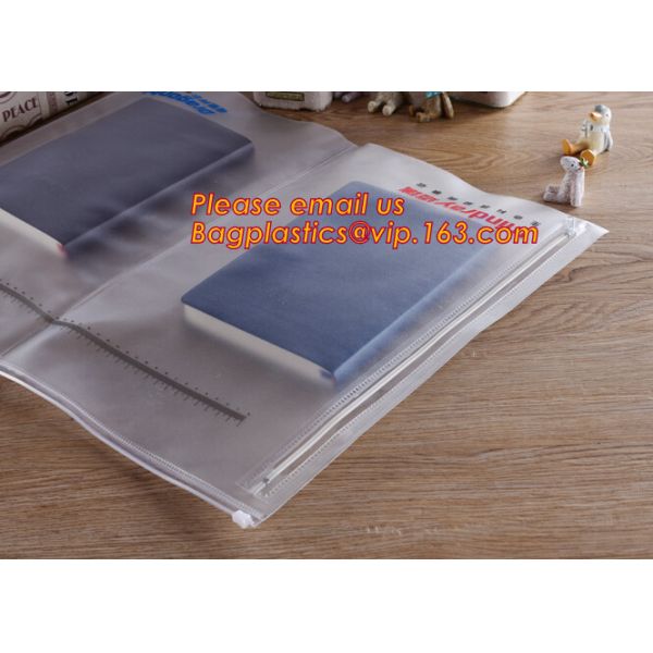 have fashion sense bag,classic cosmetic bag,space utilization,Pvc Document Clear Plastic Snap Button File Bag bagease