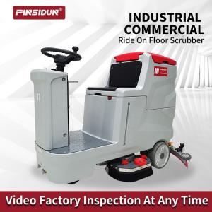 Heavy Duty Ride On Floor Scrubber Cleaner Machine Pinsidun ODM