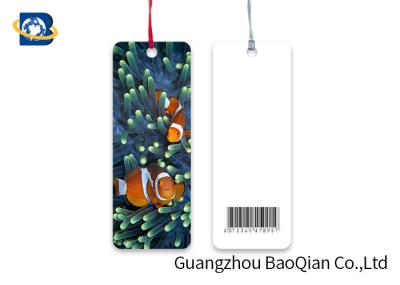Marcador Lenticular do plástico 3D, marcador feito sob encomenda com oceano Clownfish animal Nomo da borla