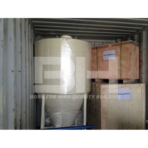 Dry Mix Mortar Manufacturing Plant For Wall Putty / Tile Adhesive