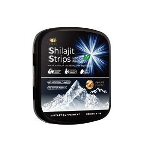 Purified Himalayan Shilajit Energy Oral Strips for Male Vitality