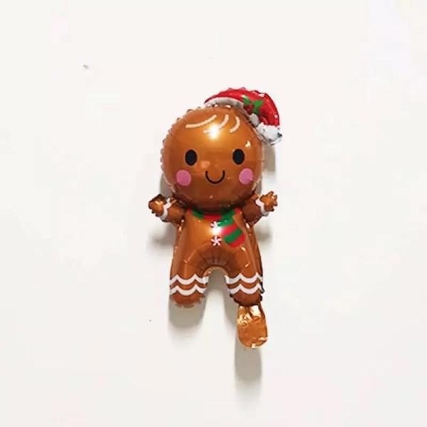 Balão novo de Santa Claus Christmas Party Decorations Party do boneco de neve dos alces do balão da folha do Natal de Wholesal 2022