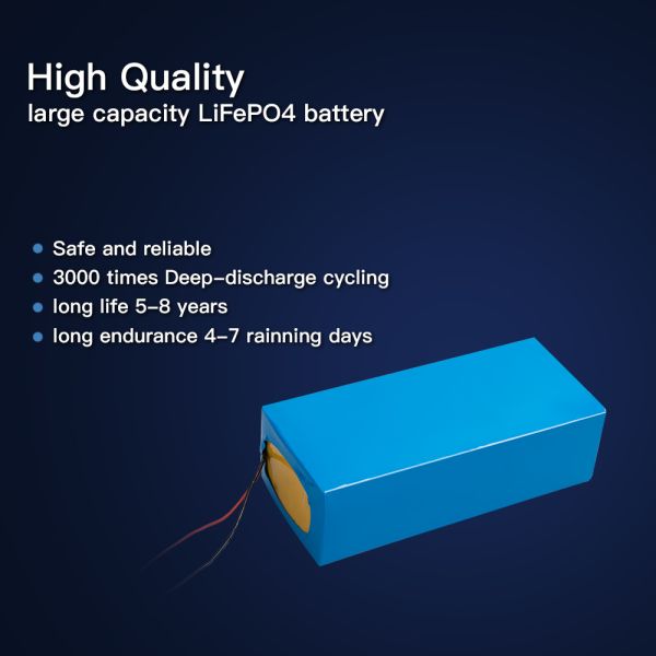 Modulized 6000K 40W 50W LED Solar Street Light 4000 Lumen Solar Light