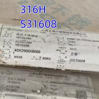 40mm Thick Hot Rolled  Stainless Steel Plate 2000*6000mm S31609 S31608 Grade 316H SS Plate