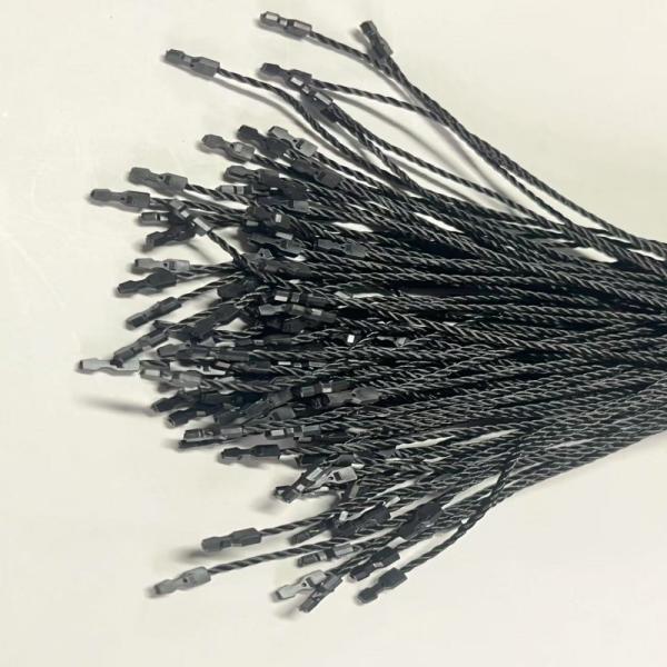 Clothing Swing Black Price Tag Fasteners String For Shirt Pant Dress Outerwear