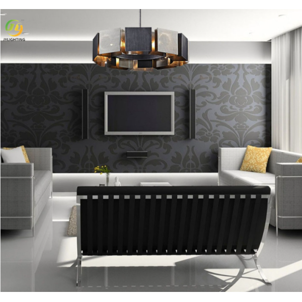 JYLIGHTING Postmodern Minimalist Art Designer Simple Living Room, Dining Room and Bedroom Metal Light Luxury Creative Modern Pendant Light