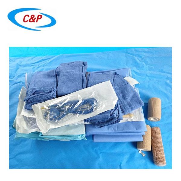 Soft Disposable Cardiovascular Pack Drape Dressing For Medical