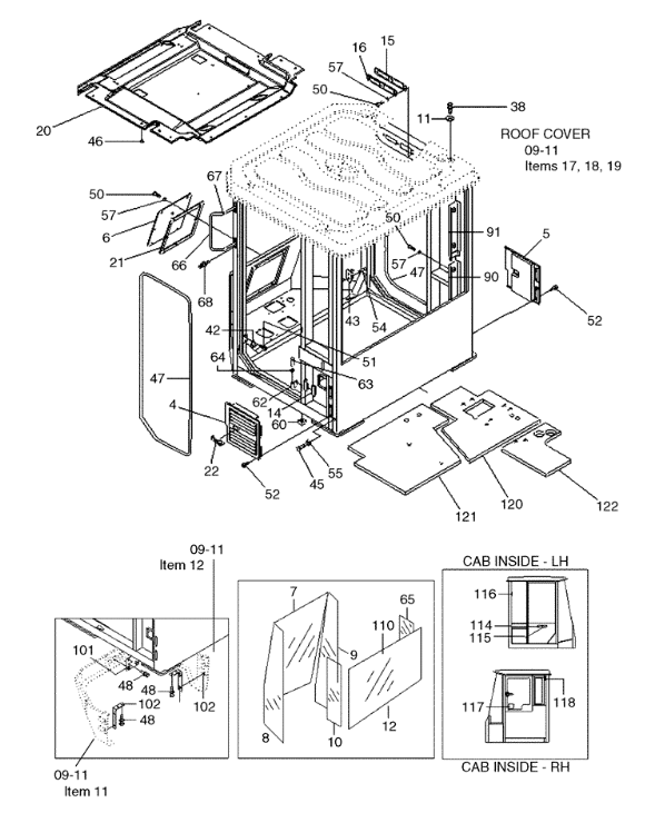 71EH-13150 71EH13150 Colchón de goma HYUNDAI Partes del motor de la excavadora adecuadas para el R-9