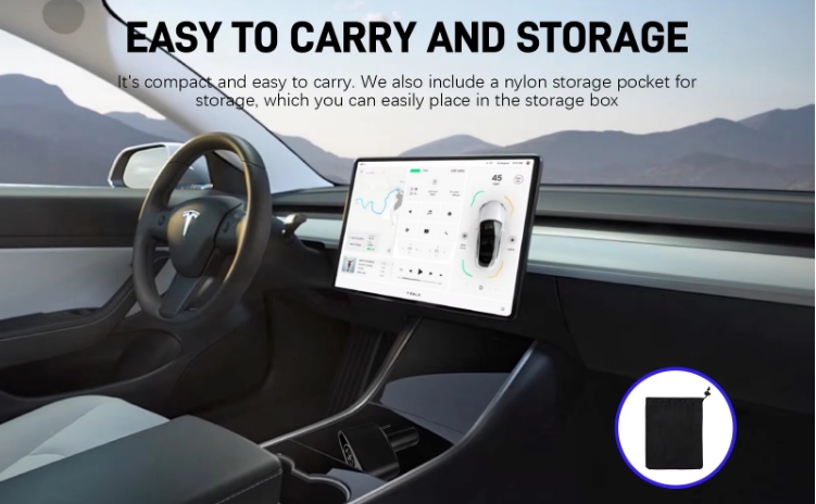 80А постоянного тока быстрая зарядка Ccs к адаптеру Tesla