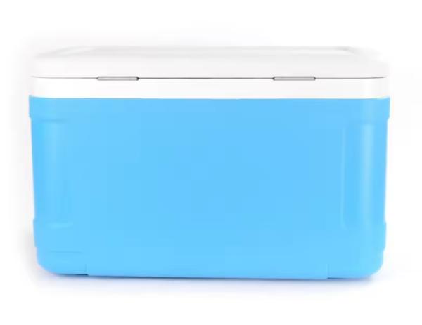 Durable 50L Insulated Cooler Box with Temperature Display for Food Storage Camping and Outdoor Events
