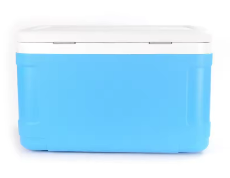 50L Large Capacity Waterproof Thermal Ice Cooler Box for Outdoor Camping and Fishing