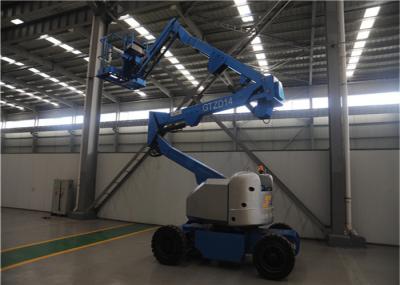 Customerized Intellectualization Trailer Mounted Boom Lift , Mini Boom Lift Non Pollution