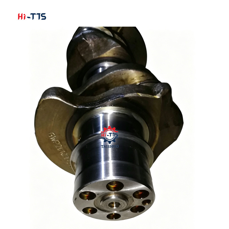 Engine 6D16 6D16T Cast Iron Crank Shaft ME130937 for Excavator Forged Steel Crankshaft