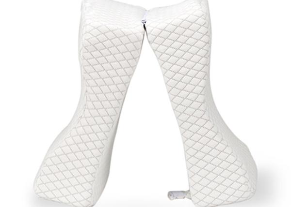 Sleep Sciatica Relief Contour Knee Pillow , Medical Fold Foot Foam Wedge Pillow