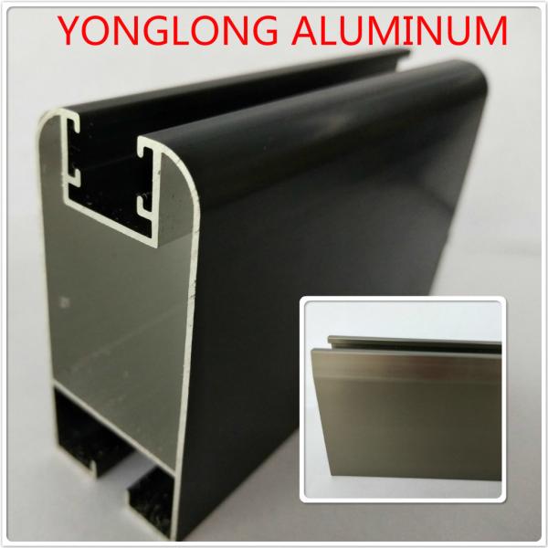 6061 / 6063 T3 - T8 Anodized Aluminum Profiles , Aluminum Window Screen Frame