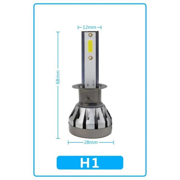 Mini kit en aluminium d'ampoule de phare de N1 160W 30000LM LED