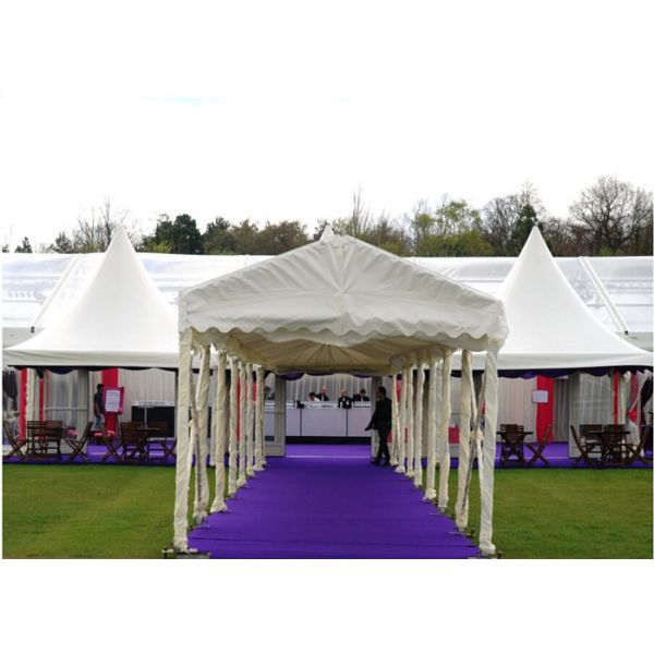 Spacious Garden Party Canopy Wedding Canopy Tent  Aluminium Structure