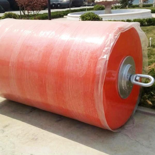 Boia giratória / de recolha através de uma cadeia de amarre com material de qualidade PU / PE