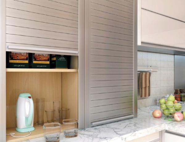 Sliding Door Roller Shutter Door Garage Door for Cabinets/Containers/Buildings