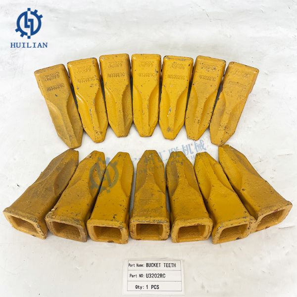 U3202RC Bucket Teeth for Construction Machinery Excavator Spare Parts Rock Bucket Tooth Set