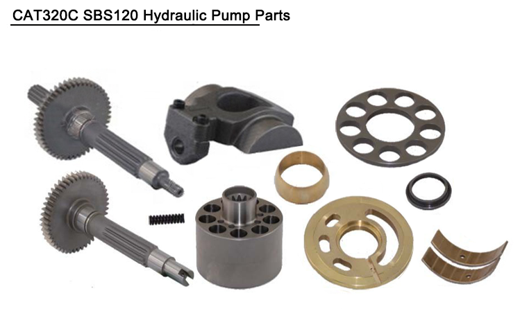 Hydraulic Pump Spare Parts For Excavator SBS120 320C 320D