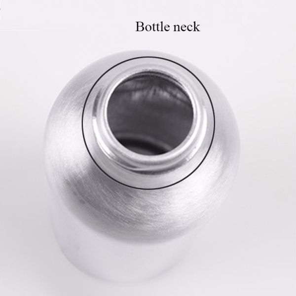 Spray Fine Mist Cosmetic Aluminum Bottles 250ml Screw Cap 18mm 18/415