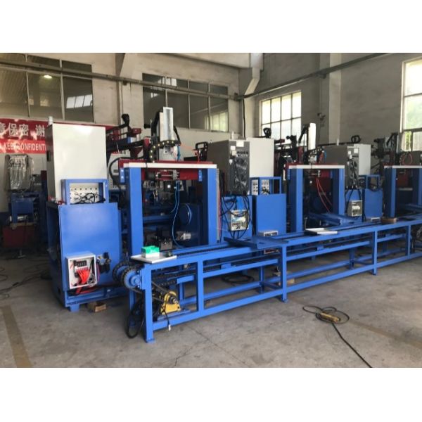 Semi Automatic Screen Control LPG Cylinder Welding Machine 3000pcs/8hrs