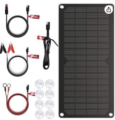 ODM USB Solar Powered Portable Charger Backup For Car Boat Marine Truck