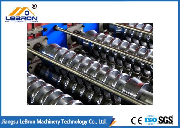 Fully Automatic 7.5Kw Corrugated Sheet Roll Forming Machine Steel Panel